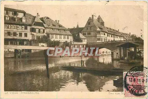 Ansichtskarte AK Le Vieux Strasbourg