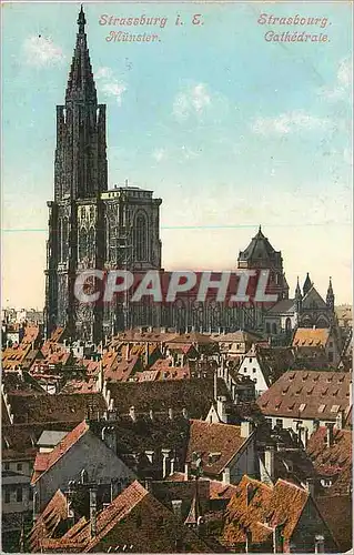 Cartes postales Strasbourg Cathedrale