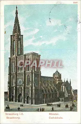 Cartes postales Strasbourg Cathedrale
