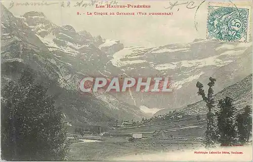 Cartes postales Les Hautes-Pyrenees Le Cirque de Gavarnie (Vue d'Ensemble)