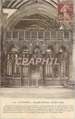 Cartes postales Le Faouet Chapelle St Fiacre Le Jube