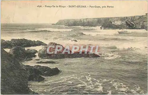 Cartes postales Presqu'ile de Rhuys Saint-Gildas Port-Guen pres Portas