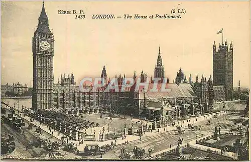 Cartes postales London The House of Parliament