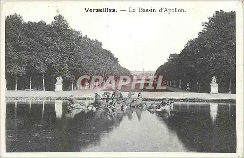 Ansichtskarte AK Versailles Le Bassin d'Apollon