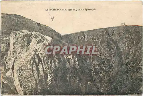 Cartes postales Le Hohneck vu du Spitzkopfe