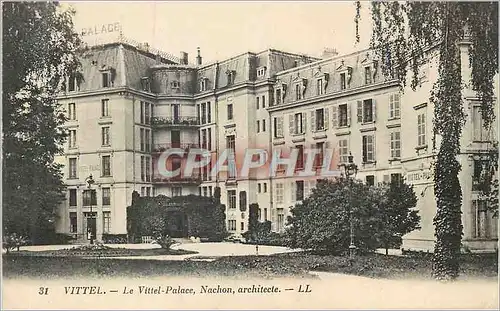 Cartes postales Vittel Le Vittel-Palace Nachon architecte