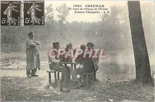REPRO Chaville Au bord de l'Etang de l'Ursine Cabaret Champetre