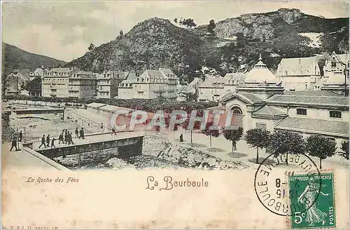 Cartes postales La Bourboule La Roche des Fees