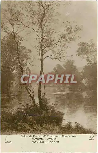 Cartes postales Salon de Paris Automne Rigolot