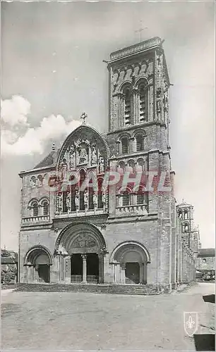 Cartes postales moderne Vezelay (Yonne) Eglise Abbatlale Sainte-Madeleine