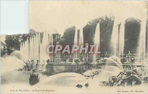 Cartes postales Parc de Versailles Le Bassin de Neptune