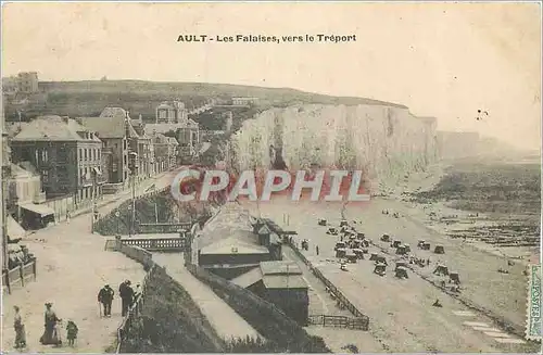 Ansichtskarte AK Ault Les Falaises vers le Treport