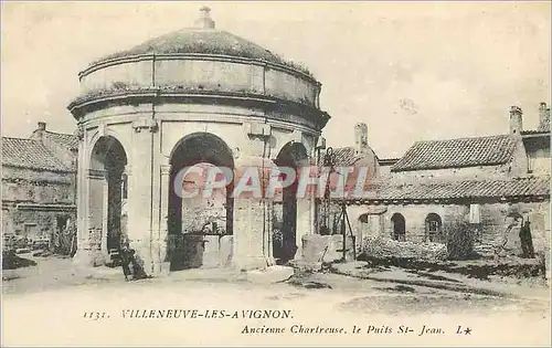 Cartes postales Villeneuve-les-Avignon Ancienne Chartreuse le Puits St Jean