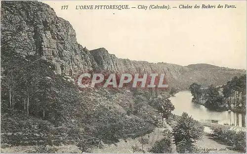 Ansichtskarte AK L'Orne pittoresque Clecy (Calvados) Chaine des Rochers des Parcs