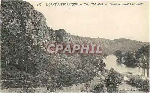 Cartes postales L'Orne pittoresque Clecy (Calvados) Chaine des Rochers des Parcs