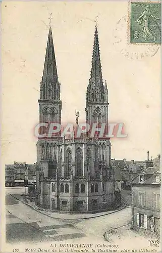Ansichtskarte AK Delivrande (Calvados) Notre Dame de la Delivrande la Basilique cote de l'Absule