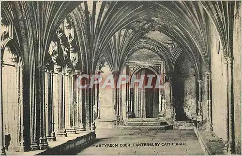 Cartes postales Martyrdom Door Canterbury Cathedral