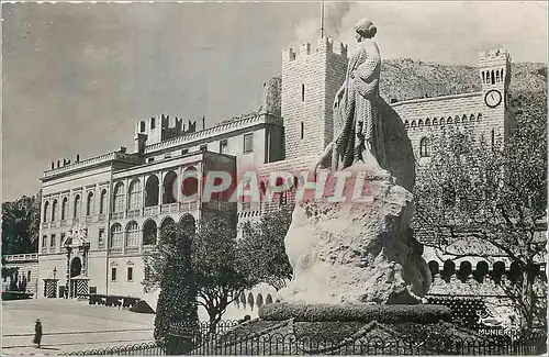 Cartes postales moderne Monaco Le Palais du Prince et le Monument Commemoratif