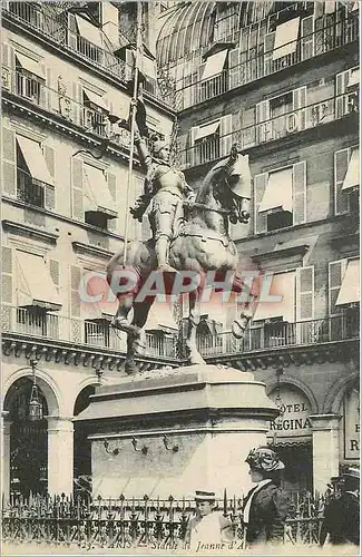 Cartes postales Paris Statue de Jeanne d'Arc