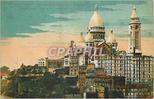 Ansichtskarte AK Paris Vue generale du Sacre C�ur de Montmartre