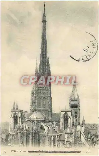 Cartes postales Rouen La Cathedrale LL