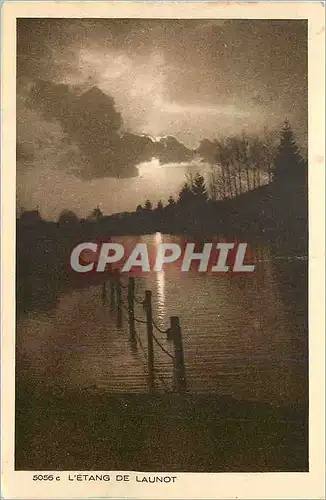 Cartes postales L'Etang de Launot Collection les Vosges