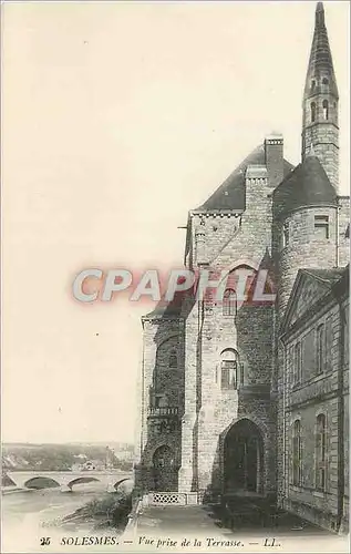 Cartes postales Solesmes Vue Prise de la Terrasse LL