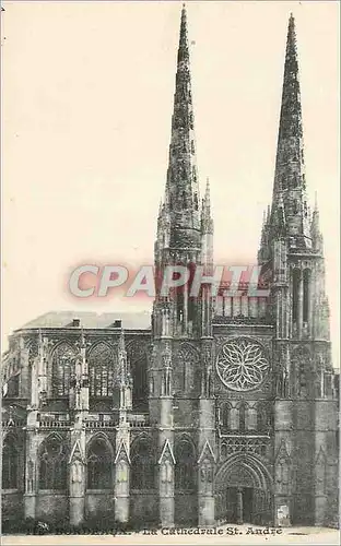 Cartes postales Bordeaux La Cathedrale St Andre