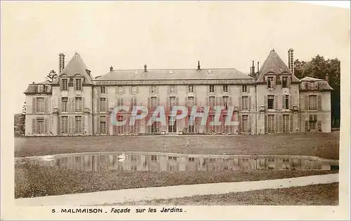 Ansichtskarte AK Malmaison Facade sur les Jardins