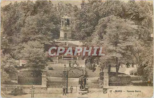 Cartes postales Dijon Square Darcy