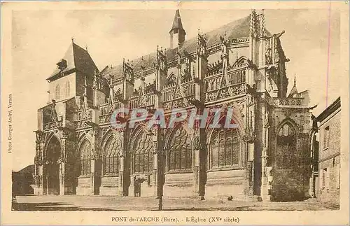 Cartes postales Pont de l'Arche (Eure) Eglise (XVe Siecle)