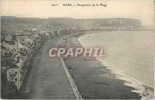 Cartes postales Mers Perspective de la Plage