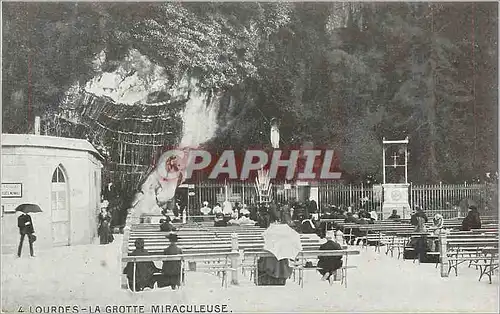 Cartes postales Lourdes La Grotte Miraculeuse