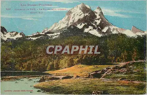 Cartes postales Les Hautes Pyrenees Environ de Pau LE Pic du Midi d'Oiseau