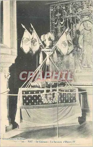 Cartes postales Pau Le Chateau Le berceau d'Henri IV