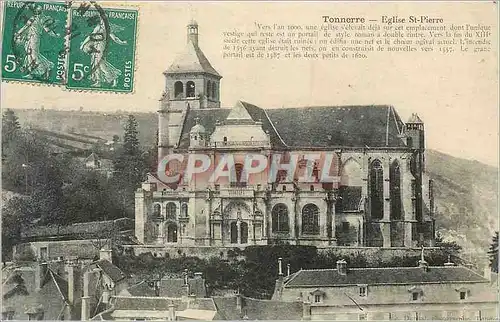 Ansichtskarte AK Tonnerre Eglise St Pierre