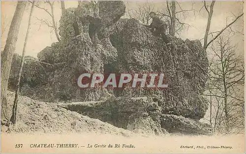 Cartes postales CHateau Thierry La Grotte du Ru Fondu