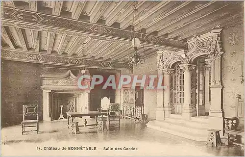 Ansichtskarte AK Chateau de Bonnetable Salle des Gardes