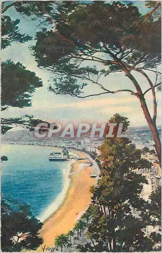 Cartes postales Douce de France Nice Panorama Pris du Chateau