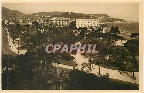 Cartes postales Cote d'Azur Artistique Nice les Jardins Albert Ier Le Casino Municipal