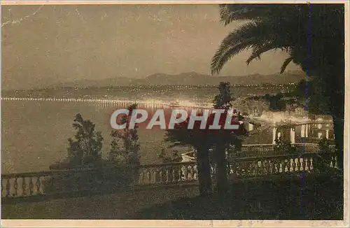 Cartes postales Cote D'Azur Artistique Nice Feerie nocturne