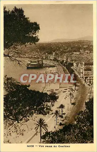 Cartes postales Nice Vue Prise du Chateau