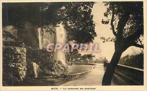 Cartes postales Nice La Cascade du Chateau