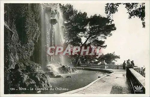 Cartes postales moderne Nice Cascade du Chateau