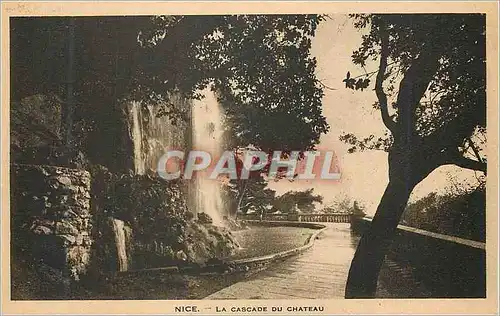 Cartes postales Nice La Cascade du Chateau