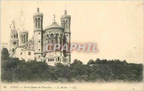 Cartes postales Lyon Notre Dame de Fourviere L'Abside