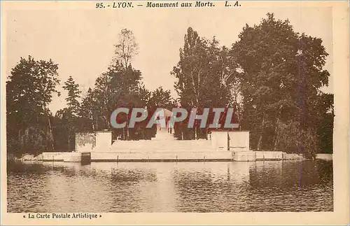 Cartes postales Lyon Monument aux Morts