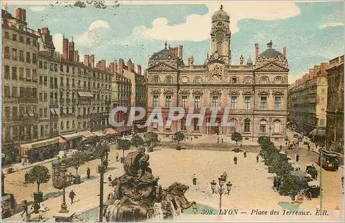 Cartes postales Lyon Place desTerreaux E R