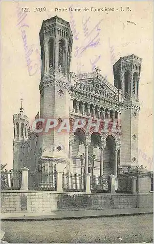 Cartes postales Lyon Notre Dame de Fourviere