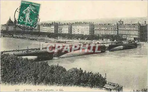 Cartes postales Lyon Pont Lafayette